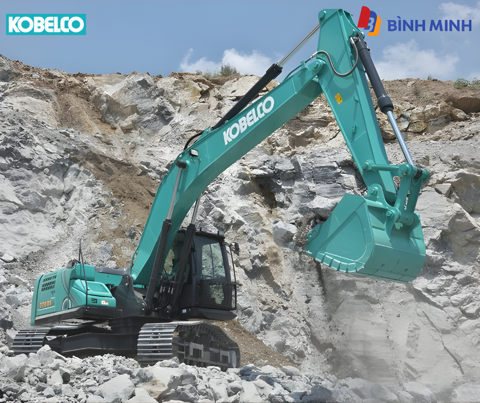Thiết bị Bình Minh – nhà phân phối độc quyền máy xúc Kobelco tại Việt Nam. Cung cấp Kobelco SK200, SK140, SK380 chính hãng, bảo hành toàn quốc, dịch vụ 24/7.