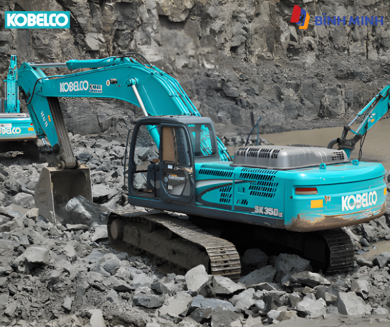 Máy xúc Kobelco – Sức mạnh Nhật Bản tại Việt Nam | Thiết bị Bình Minh