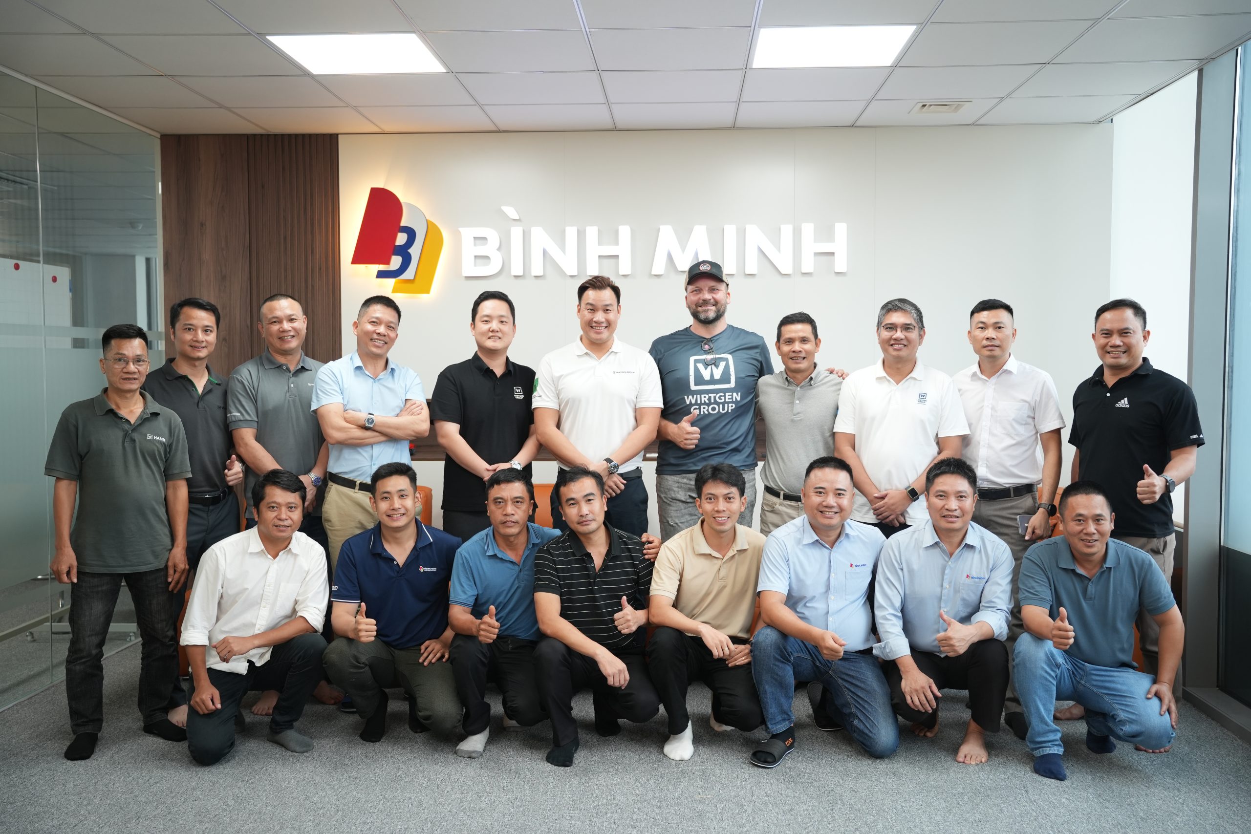BÌNH MINH VÀ WIRTGEN GROUP ĐẨY MẠNH ĐÀO TẠO CHUYÊN SÂU CHO ĐỘI NGŨ NHÂN SỰ TẠI VIỆT NAM.