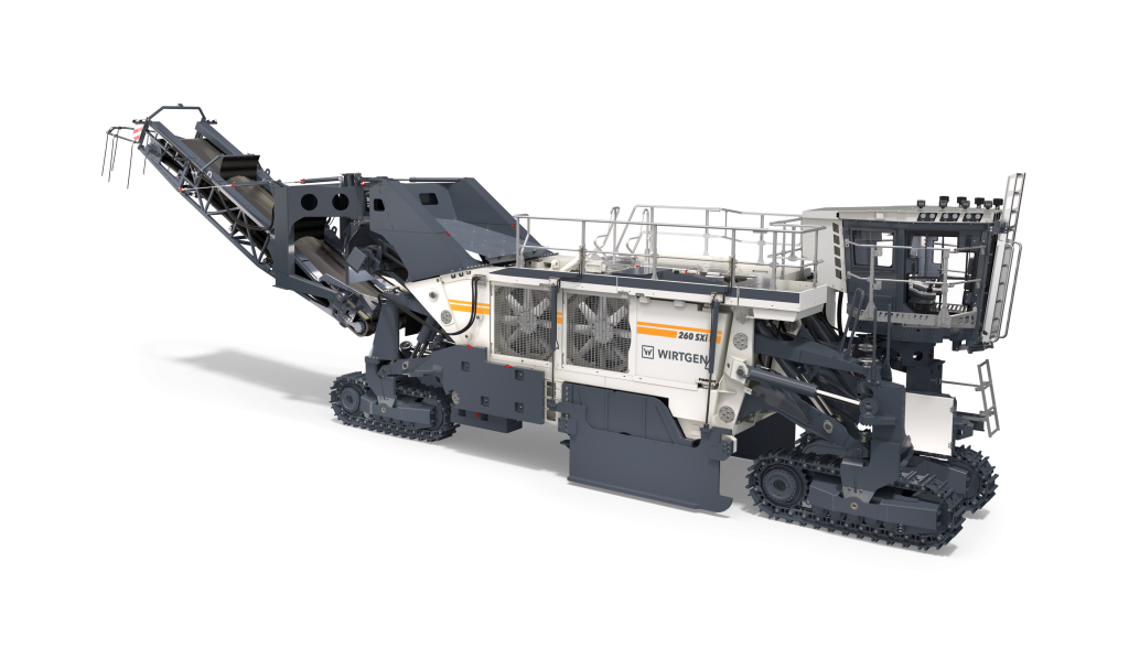 WIRTGEN 260 SX – MÁY KHAI THÁC BỀ MẶT ĐA ỨNG DỤNG LẦN ĐẦU TIÊN CÓ MẶT TẠI VIỆT NAM