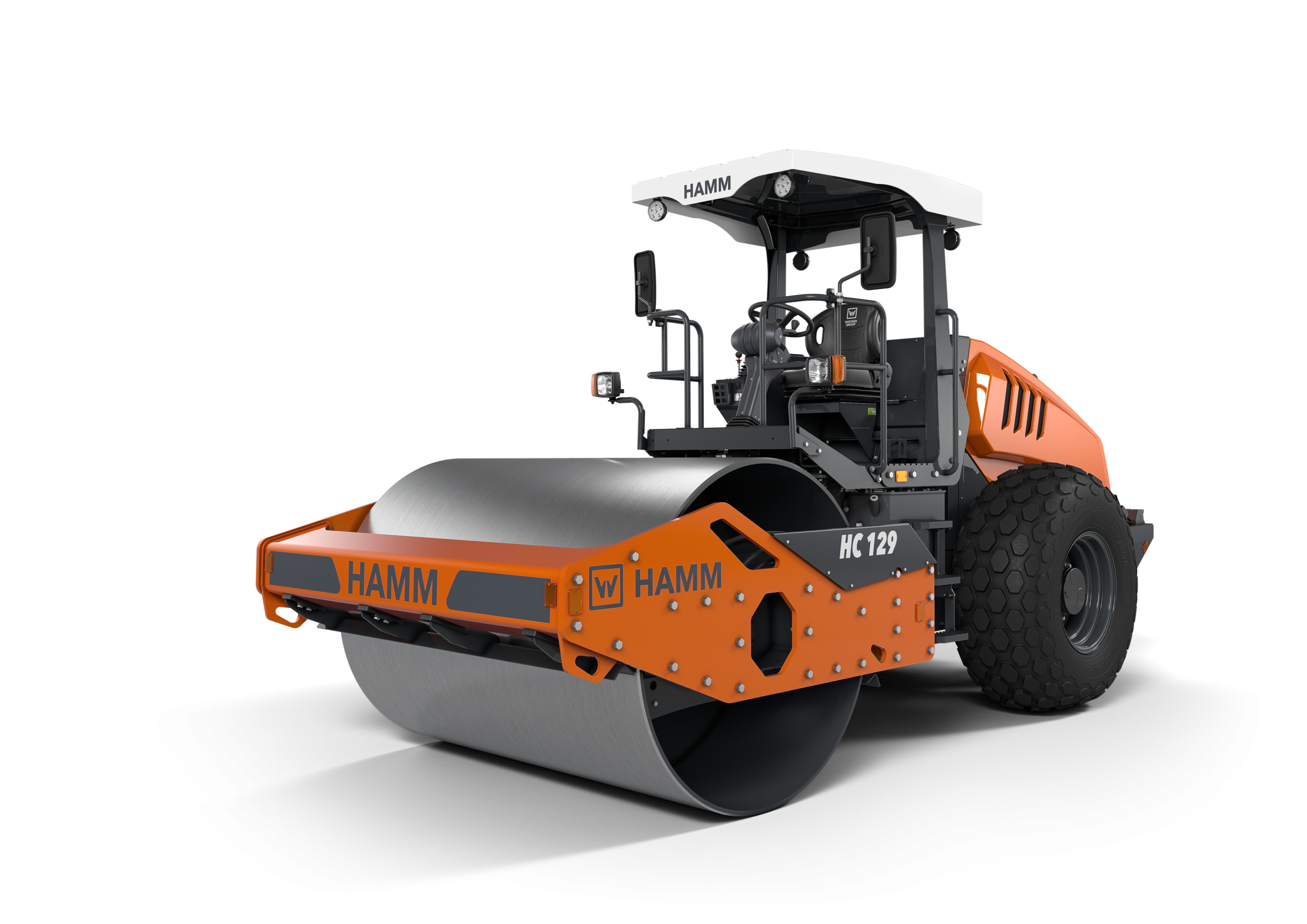 Xe lu rung HAMM HC129 (Phân khúc 12 tấn) – Tải trọng tĩnh cao, đầm nén tối ưu